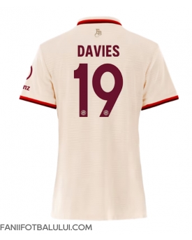 Bayern Munich Alphonso Davies #19 Tricou Fotbal Replică 2024-25 Femei Treilea